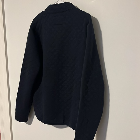 Marine Layer Corbet Full Zip Jacket Navy Heather, NWT - Picture 7 of 7